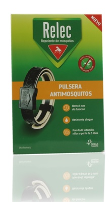 Cooperación Inclinado Gracioso Comprar Relec pulsera antimosquitos adulto marca OMEGA PHARMA - Tienda  Antimosquitos online
